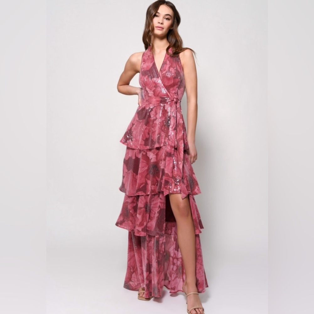 Hutch Pink High Low Dress
